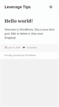 Mobile Screenshot of leveragetips.com